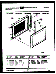 03 - Door Parts parts for Frigidaire Microwave 56-4994-10-07 from AppliancePartsPros.com