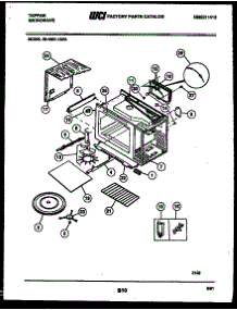 05 - Wrapper And Body Parts parts for Frigidaire Microwave 56-4861-10-01 from AppliancePartsPros.com