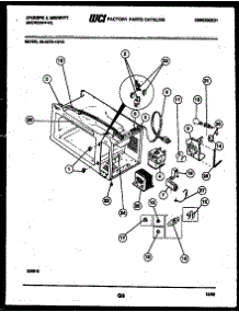 04 - Functional Parts parts for Frigidaire Microwave 56-6278-10-16 from AppliancePartsPros.com
