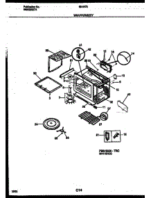 05 - Wrapper And Body Parts parts for Frigidaire Microwave 56-5472-10-03 from AppliancePartsPros.com
