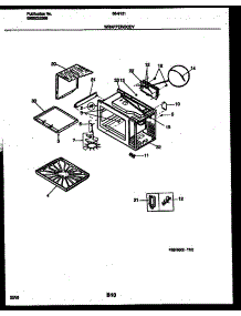 05 - Wrapper And Body Parts parts for Frigidaire Microwave 56-9131-10-03 from AppliancePartsPros.com