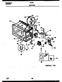 04 - Functional Parts parts for Frigidaire Microwave 56-9432-10-06 from AppliancePartsPros.com