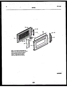 03 - Door Parts parts for Frigidaire Microwave 56-9732-10-01 from AppliancePartsPros.com