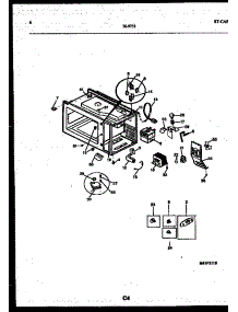04 - Functional Parts parts for Frigidaire Microwave 56-9732-10-01 from AppliancePartsPros.com
