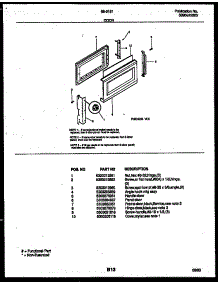 03 - Door Parts parts for Frigidaire Microwave 56-9181-10-04 from AppliancePartsPros.com