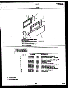03 - Door Parts parts for Frigidaire Microwave 56-9131-10-02 from AppliancePartsPros.com