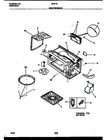 05 - Wrapper And Body Parts parts for Frigidaire Microwave 56-9181-10-04 from AppliancePartsPros.com