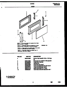 03 - Door Parts parts for Frigidaire Microwave 56-9402-10-11 from AppliancePartsPros.com