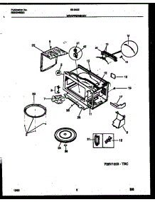 05 - Wrapper And Body Parts parts for Frigidaire Microwave 56-9402-10-11 from AppliancePartsPros.com