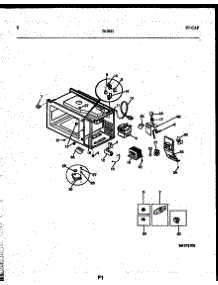 05 - Functional Parts parts for Frigidaire Microwave 56-9431-10-02 from AppliancePartsPros.com