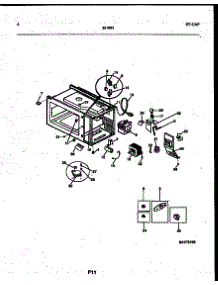 04 - Functional Parts parts for Frigidaire Microwave 56-9991-10-01 from AppliancePartsPros.com