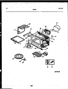 06 - Wrapper And Body Parts parts for Frigidaire Microwave 56-9991-10-01 from AppliancePartsPros.com