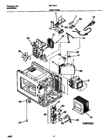 03 - Functional parts for Frigidaire Microwave TMT104U1S1 from AppliancePartsPros.com