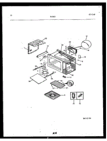 06 - Wrapper And Body Parts parts for Frigidaire Microwave 56-9631-10-02 from AppliancePartsPros.com
