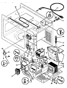 Functional parts for Tappan Microwave SMS139T1B2 (941354510) from AppliancePartsPros.com