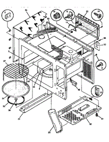 Wrapper  /  Body parts for Tappan Microwave SMS139T1B2 (941354510) from AppliancePartsPros.com