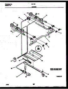03 - Burner Parts parts for Frigidaire Range 30-1149-00-10 from AppliancePartsPros.com
