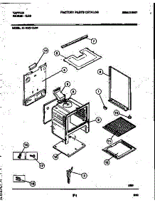 07 - Body Parts parts for Frigidaire Range 30-1049-00-06 from AppliancePartsPros.com