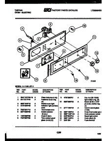 03 - Backguard parts for Frigidaire Oven 11-1153-45-04 from AppliancePartsPros.com