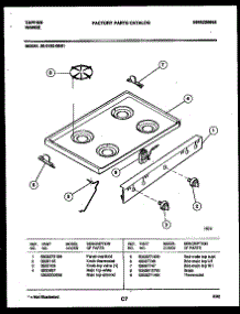 03 - Cooktop Parts parts for Frigidaire Range 30-2132-00-01 from AppliancePartsPros.com