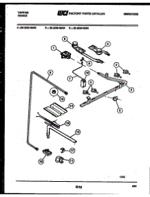 06 - Burner, Manifold And Gas Control parts for Frigidaire Range 30-2239-00-04 from AppliancePartsPros.com