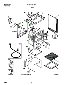 04 - Body parts for Frigidaire Range 30-2241-00-08 from AppliancePartsPros.com