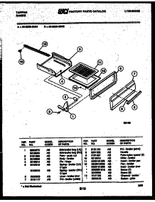 04 - Broiler Drawer Parts parts for Frigidaire Range 30-2239-00-01 from AppliancePartsPros.com