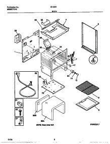 04 - Body parts for Frigidaire Range 30-2251-00-10 from AppliancePartsPros.com