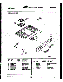 03 - Cooktop Parts parts for Frigidaire Range 30-2251-00-01 from AppliancePartsPros.com