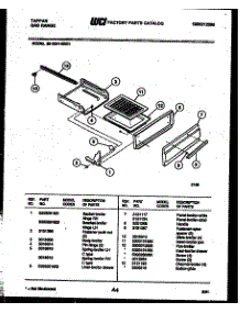 04 - Broiler Drawer Parts parts for Frigidaire Range 30-2251-00-01 from AppliancePartsPros.com