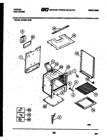 07 - Body Parts parts for Frigidaire Range 30-2251-00-01 from AppliancePartsPros.com