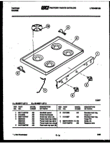 03 - Cooktop Parts parts for Frigidaire Range 30-2537-23-03 from AppliancePartsPros.com
