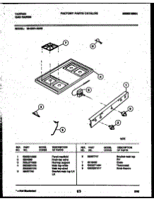 03 - Cooktop Parts parts for Frigidaire Range 30-2551-23-03 from AppliancePartsPros.com