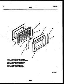 03 - Door Parts parts for Frigidaire Microwave 56-9081-10-01 from AppliancePartsPros.com
