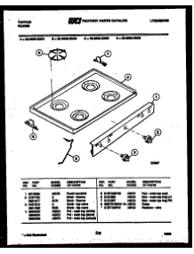 03 - Cooktop Parts parts for Frigidaire Range 30-2538-66-04 from AppliancePartsPros.com