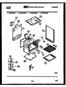 07 - Body Parts parts for Frigidaire Range 30-2538-66-04 from AppliancePartsPros.com