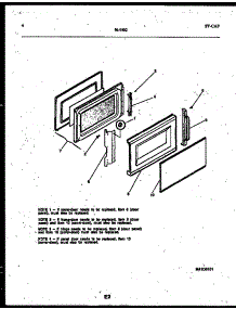 03 - Door Parts parts for Frigidaire Microwave 56-9502-10-02 from AppliancePartsPros.com
