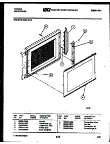 03 - Door Parts parts for Frigidaire Microwave 56-9999-10-15 from AppliancePartsPros.com