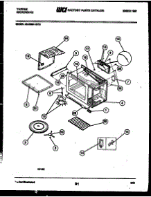05 - Wrapper And Body Parts parts for Frigidaire Microwave 56-9999-10-15 from AppliancePartsPros.com