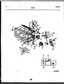 04 - Functional Parts parts for Frigidaire Microwave 56-9432-10-02 from AppliancePartsPros.com