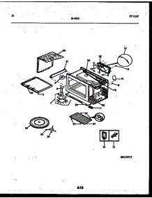 06 - Wrapper And Body Parts parts for Frigidaire Microwave 56-9432-10-02 from AppliancePartsPros.com