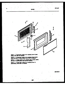 03 - Door Parts parts for Frigidaire Microwave 56-9432-10-03 from AppliancePartsPros.com