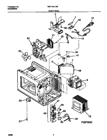 04 - Functional parts for Frigidaire Microwave TMT104U1S0 from AppliancePartsPros.com