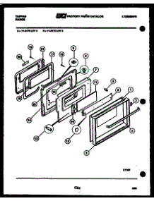 03 - Door Parts parts for Frigidaire Range 11-4173-00-03 from AppliancePartsPros.com