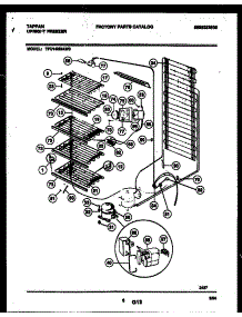 04 - System And Electrical Parts parts for Frigidaire Freezer TFU14M5AW0 from AppliancePartsPros.com