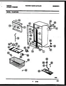 03 - Cabinet Parts parts for Frigidaire Freezer TFU16F7AW0 from AppliancePartsPros.com