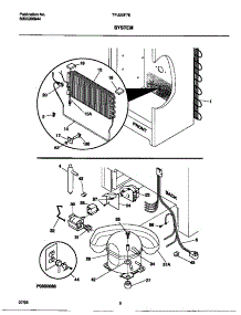 04 - System parts for Frigidaire Freezer TFU20F7EW1 from AppliancePartsPros.com