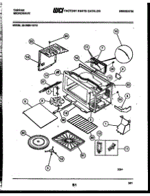 05 - Wrapper And Body Parts parts for Frigidaire Microwave 56-2690-10-16 from AppliancePartsPros.com