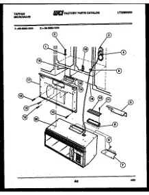 05 - Outer Body Parts parts for Frigidaire Microwave 56-2890-10-01 from AppliancePartsPros.com