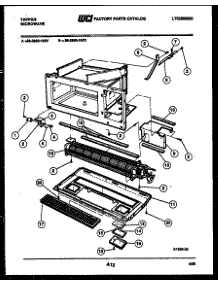 07 - Ventillation Fan Assembly parts for Frigidaire Microwave 56-2890-10-01 from AppliancePartsPros.com